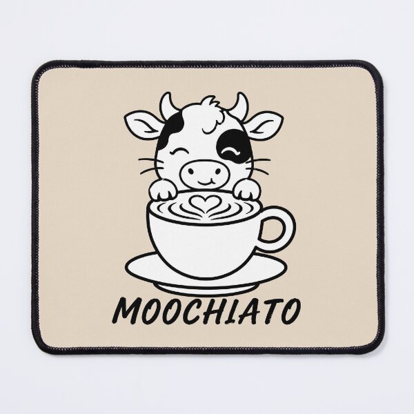 Item preview, ☕ BREWED BEASTIES COLLECTION ☕ - FARM FRIENDS - Moochiato designed and sold by WheelieGdArt.