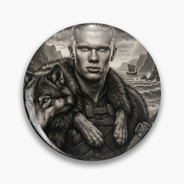 Item preview, Haaland Berserker Number 9 designed and sold by Simplybe1.