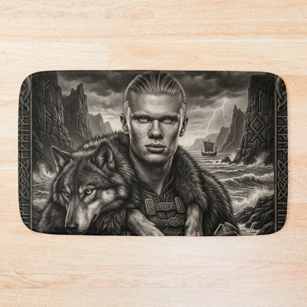 Item preview, Haaland Berserker Number 9 designed and sold by Simplybe1.