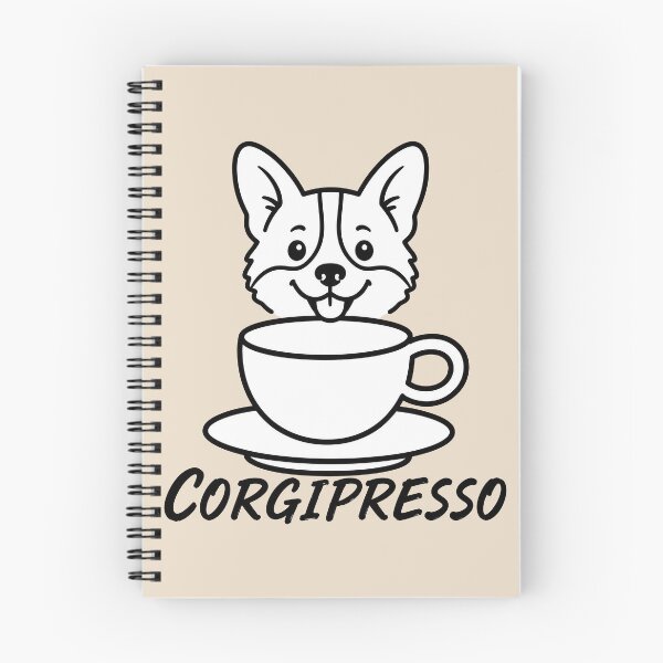 Item preview, ☕ BREWED BEASTIES COLLECTION ☕ - PET PALS - Corgipresso designed and sold by WheelieGdArt.