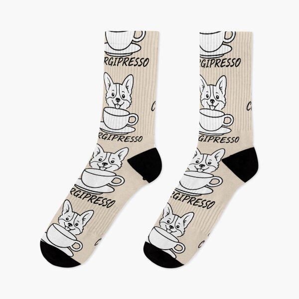 Item preview, ☕ BREWED BEASTIES COLLECTION ☕ - PET PALS - Corgipresso designed and sold by WheelieGdArt.
