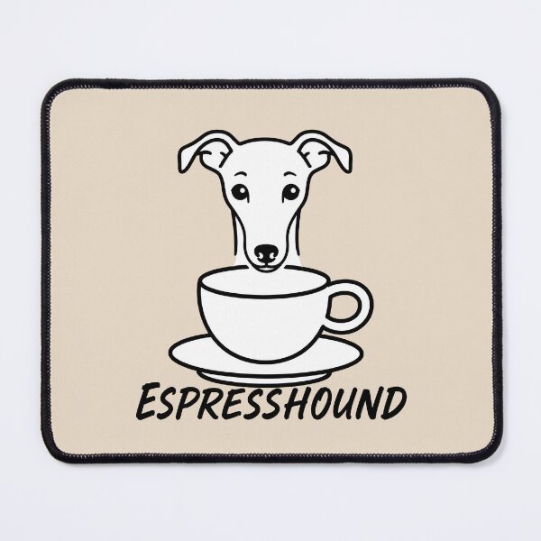 Item preview, ☕ BREWED BEASTIES COLLECTION ☕ - PET PALS - Espresshound  designed and sold by WheelieGdArt.
