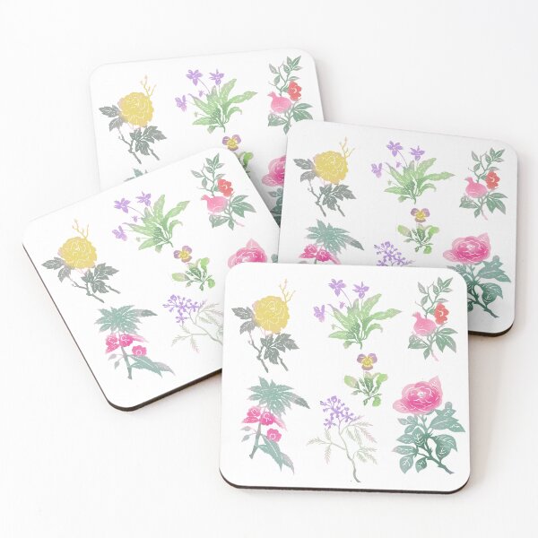 Item preview, Watercolor flowers set designed and sold by sonaadalian.