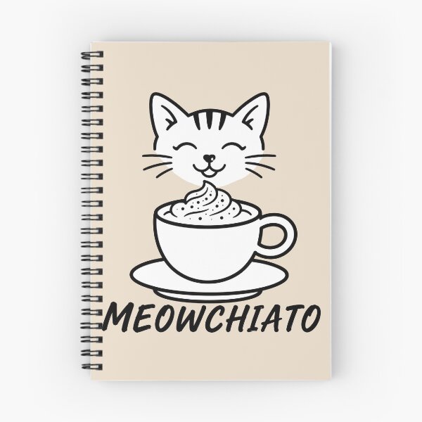 Item preview, ☕ BREWED BEASTIES COLLECTION ☕ - PET PALS - Meowchiato designed and sold by WheelieGdArt.