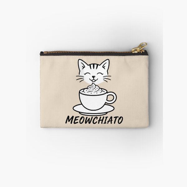 Item preview, ☕ BREWED BEASTIES COLLECTION ☕ - PET PALS - Meowchiato designed and sold by WheelieGdArt.