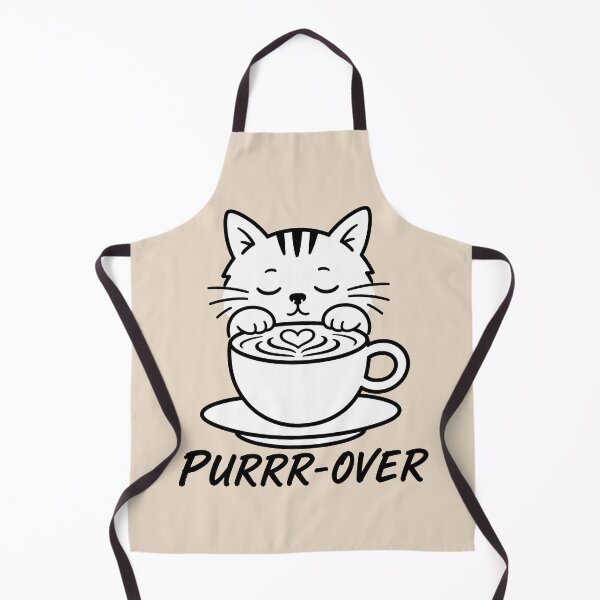 Item preview, ☕ BREWED BEASTIES COLLECTION ☕ - PET PALS - Purrr-over - sleepy cat designed and sold by WheelieGdArt.