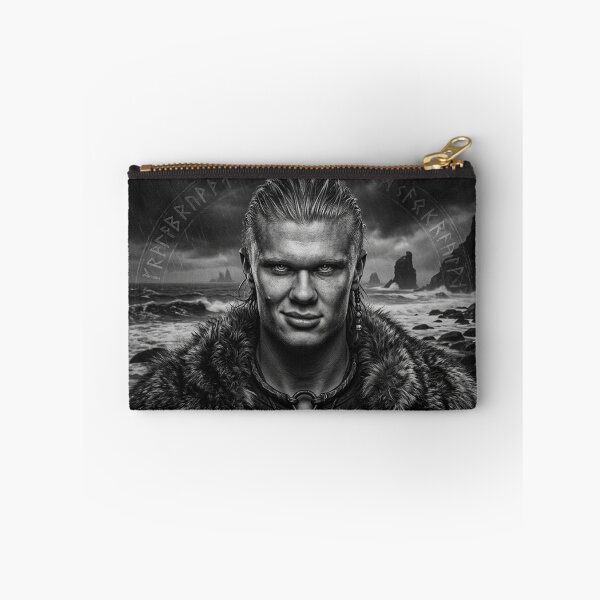 Item preview, Viking Erling Haaland Monochrome designed and sold by Simplybe1.