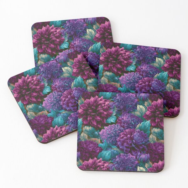 Item preview, Bold Dahlias Print - Hawaiian Flower Pattern  - Gifts For Sister designed and sold by RoyalStarsPatts.