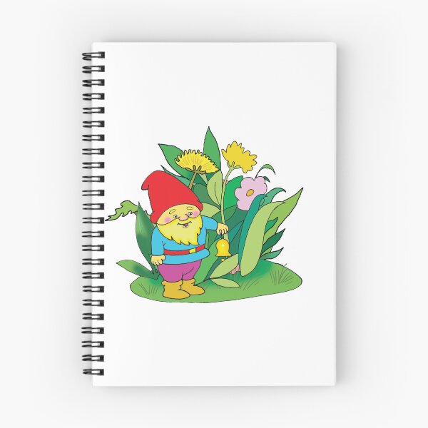 Item preview,  cheerful gnome with a flower designed and sold by sonaadalian.