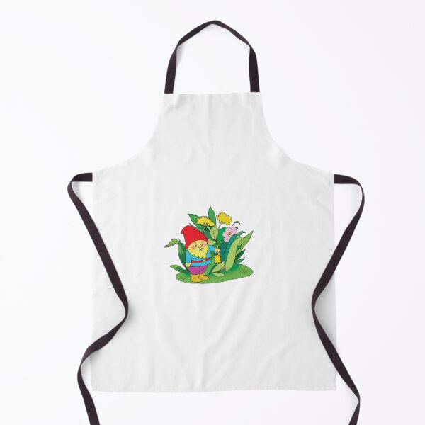 Item preview,  cheerful gnome with a flower designed and sold by sonaadalian.
