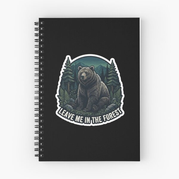 Item preview, Leave Me In The Forest Bear designed and sold by Owcomm.