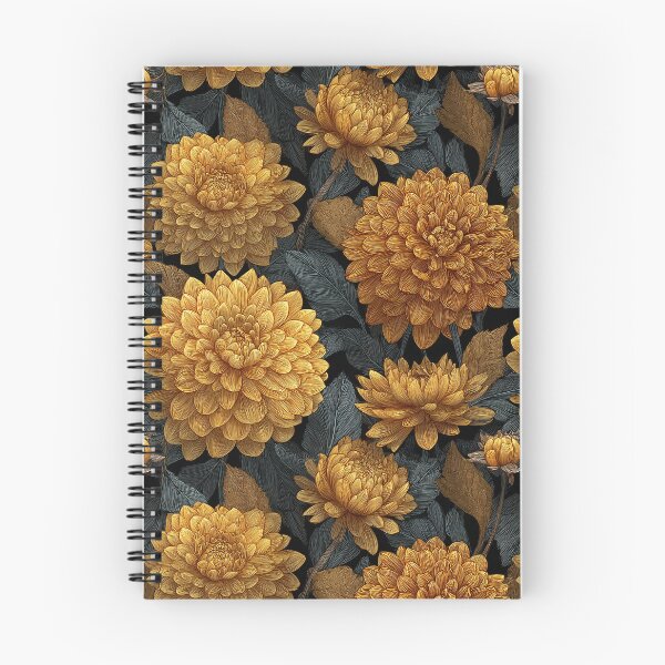 Item preview, Bold Dahlias - Tropical Flower Pattern  - Gifts For Teenage Girls designed and sold by RoyalStarsPatts.