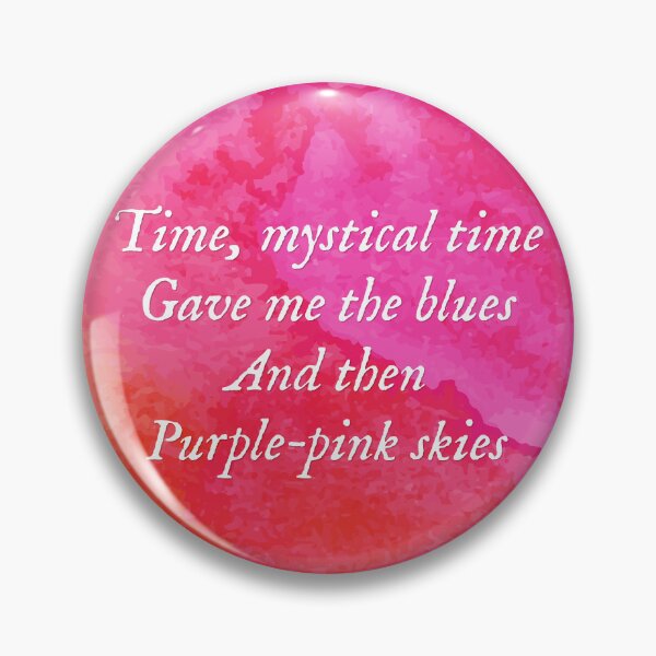 Item preview, invisible string - folklore - water colors, purple pink skies designed and sold by taylorvinyls.