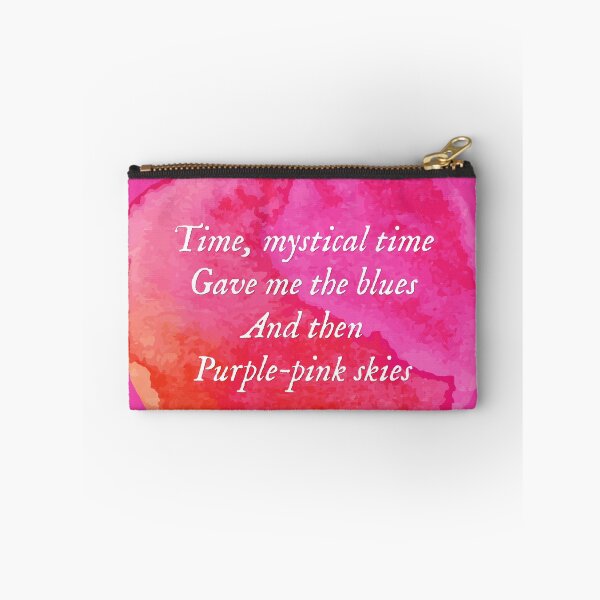 Item preview, invisible string - folklore - water colors, purple pink skies designed and sold by taylorvinyls.