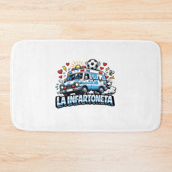 Artikelvorschau, La Infartoneta – argentinischer Fußballfan-Humor-Aufkleber entworfen und verkauft von KawaiiOrbit.