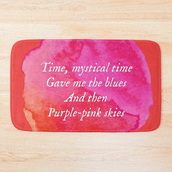 Item preview, invisible string - folklore - water colors, purple pink skies designed and sold by taylorvinyls.