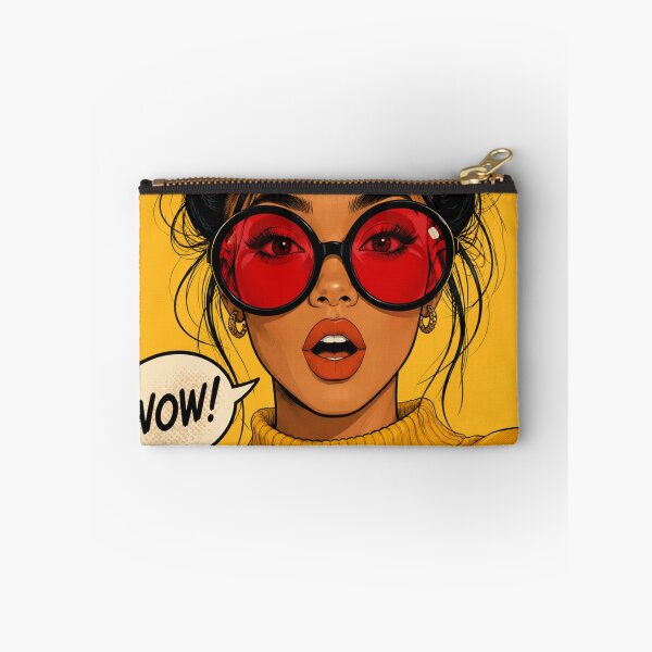Item preview, WOW! Fashion Girl with Red Sunglasses | Pop Art Aest designed and sold by EatPrayLive.