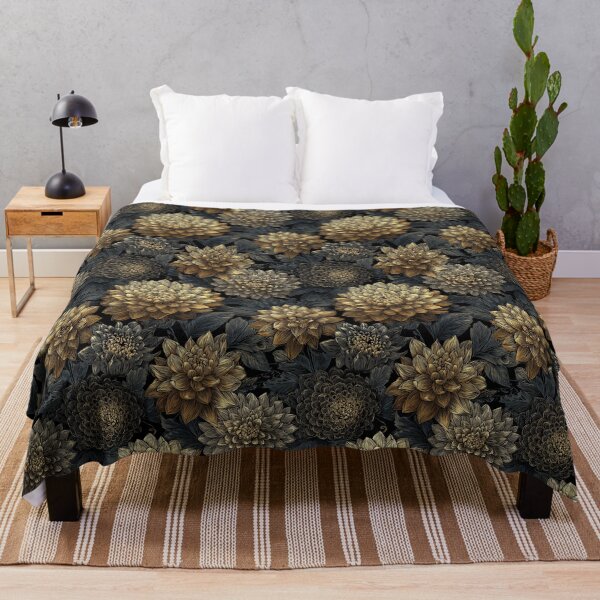 Item preview, Elegant Dahlias Floral - Birth Flower Pattern - Gifts For Wife designed and sold by RoyalStarsPatts.