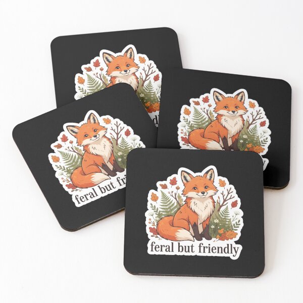 Item preview, Cute Feral But Friendly Forest Fox designed and sold by Owcomm.