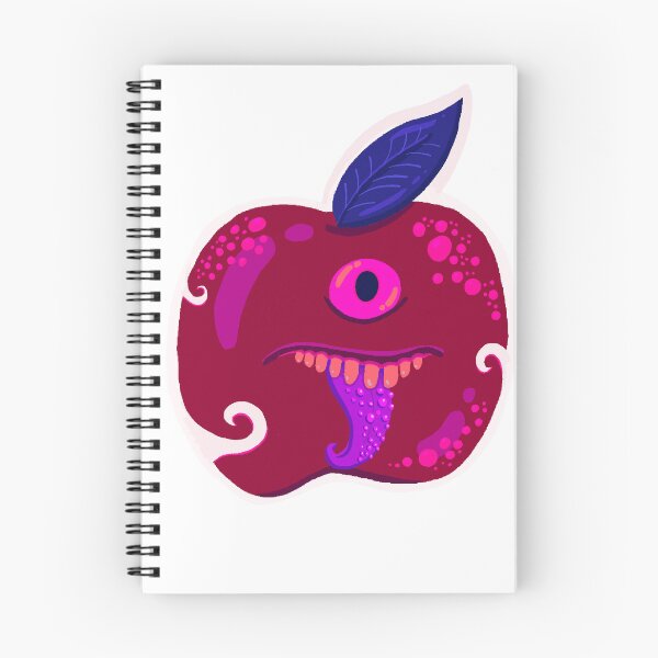 Item preview, Monster Apple Sticker designed and sold by Jericho Pipinich.