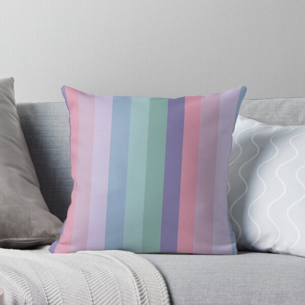 Item preview, Cool summer colour palette stripe design designed and sold by KLflorals.