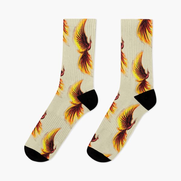 Item preview, Majestic Phoenix Rising - Fiery Mythical Firebird Art designed and sold by URSM.