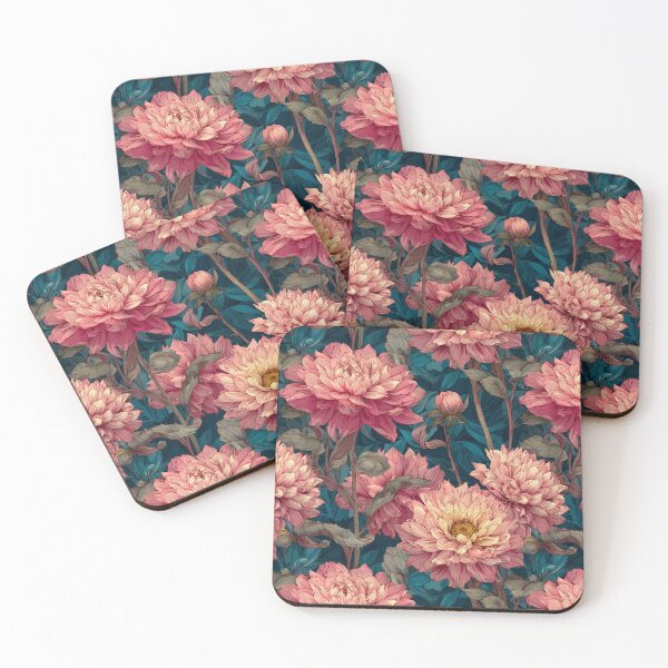 Item preview, Delicate Dahlias Flower  - Flower Bouquet Pattern  - Gifts For Women designed and sold by RoyalStarsPatts.