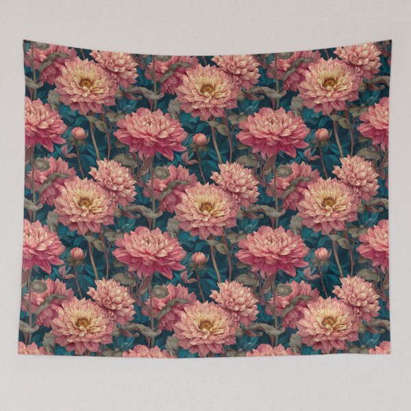 Item preview, Delicate Dahlias Flower  - Flower Bouquet Pattern  - Gifts For Women designed and sold by RoyalStarsPatts.