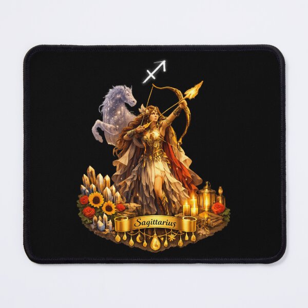 Item preview, Sagittarius Goddess of Starlight – Dreamcore Zodiac Fantasy Art designed and sold by Shadowframe Studios.