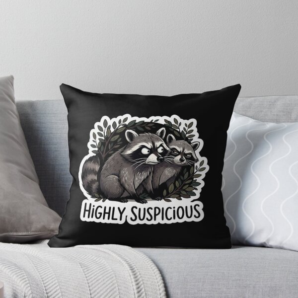 Item preview, Highly Suspicious Raccoons Giving Side Eye designed and sold by Owcomm.