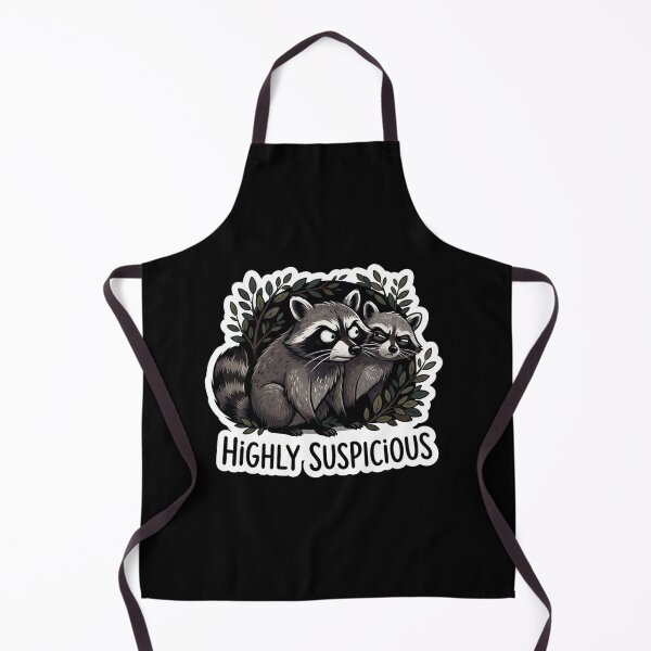 Item preview, Highly Suspicious Raccoons Giving Side Eye designed and sold by Owcomm.