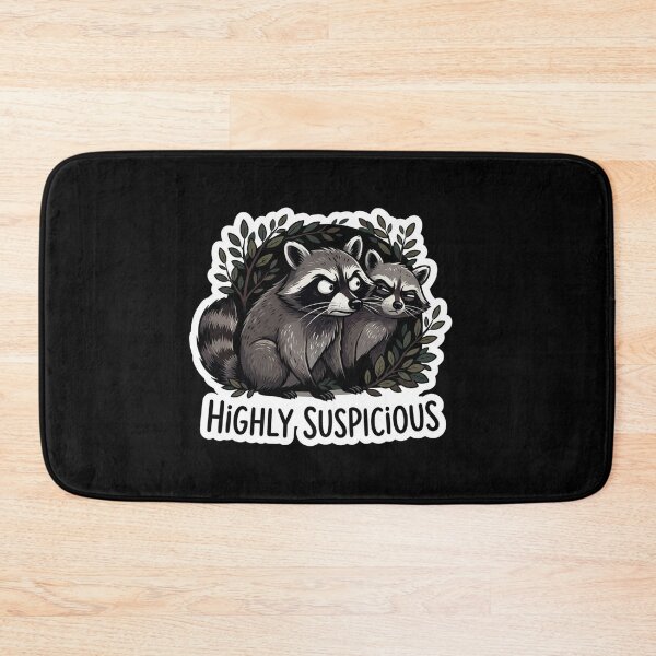 Item preview, Highly Suspicious Raccoons Giving Side Eye designed and sold by Owcomm.