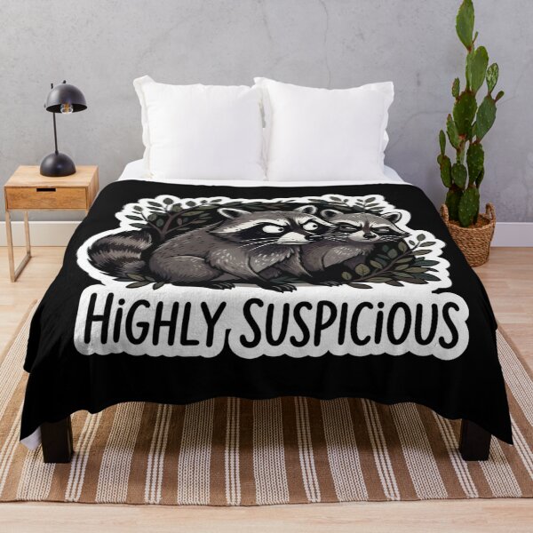 Item preview, Highly Suspicious Raccoons Giving Side Eye designed and sold by Owcomm.