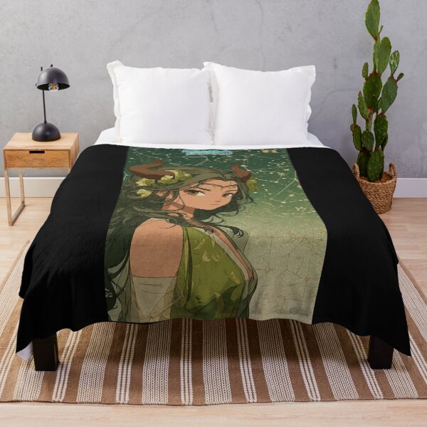 Item preview, Taurus Zodiac Sign Bull Anime Design designed and sold by Lifeisanimage.