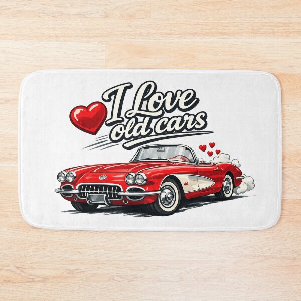 Item preview, I love old cars corvette designed and sold by PabDam.