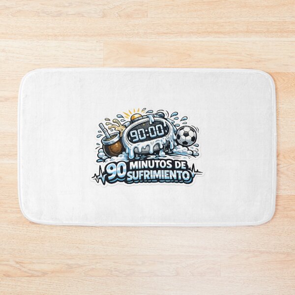Item preview, 90 Minutos de Sufrimiento – Argentina Football Fan Sticker designed and sold by KawaiiOrbit.