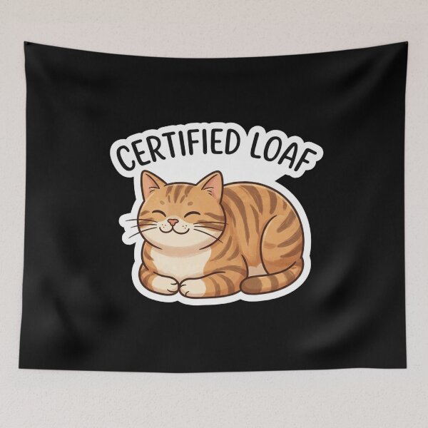 Item preview, Certified Loaf Cute Orange Tabby Cat designed and sold by Owcomm.