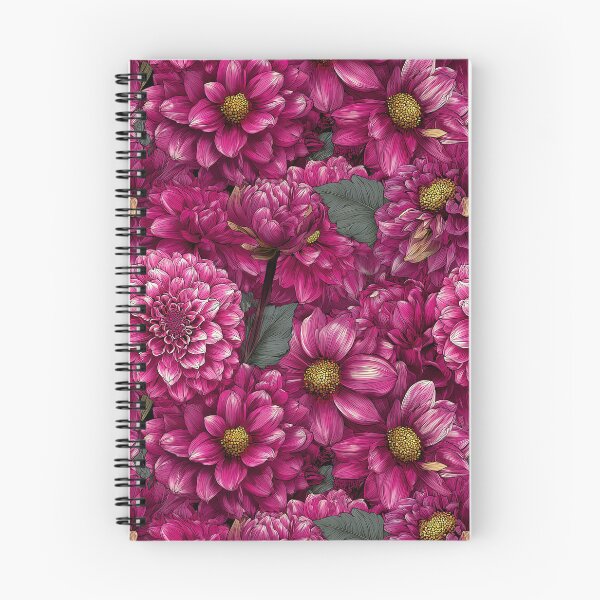 Item preview, Petaled Dahlias Texture  - Botanical Garden Pattern  - Graduation Gifts designed and sold by RoyalStarsPatts.