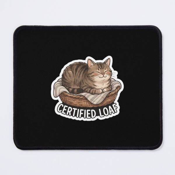 Item preview, Certified Loaf Tabby Cat in Basket designed and sold by Owcomm.