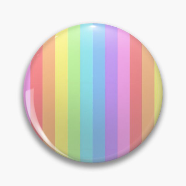 Item preview, Light spring colour palette stripe design designed and sold by KLflorals.