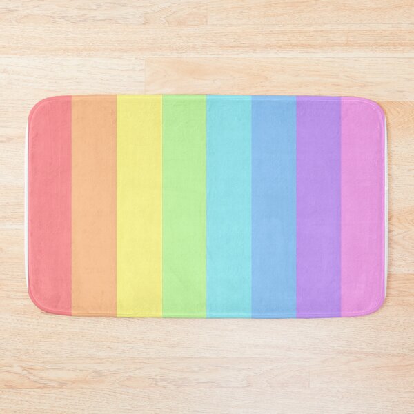 Item preview, Light spring colour palette stripe design designed and sold by KLflorals.