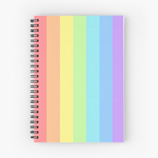 Item preview, Light spring colour palette stripe design designed and sold by KLflorals.