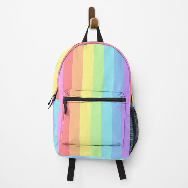 Item preview, Light spring colour palette stripe design designed and sold by KLflorals.