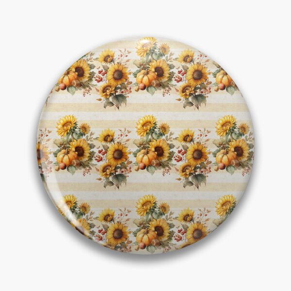Item preview, Fall Sunflower Pattern designed and sold by LouieVanille.