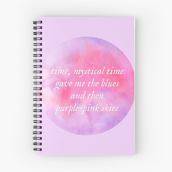 Item preview, invisible string  - water colors, purple pink skies folklore designed and sold by taylorvinyls.