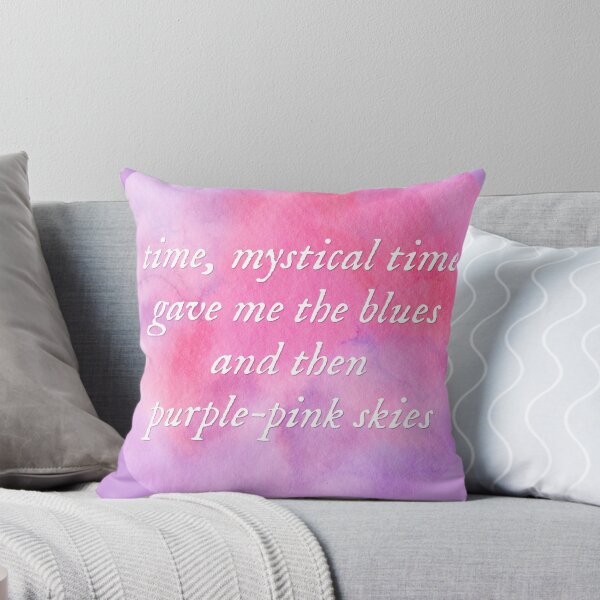 Item preview, invisible string  - water colors, purple pink skies folklore designed and sold by taylorvinyls.