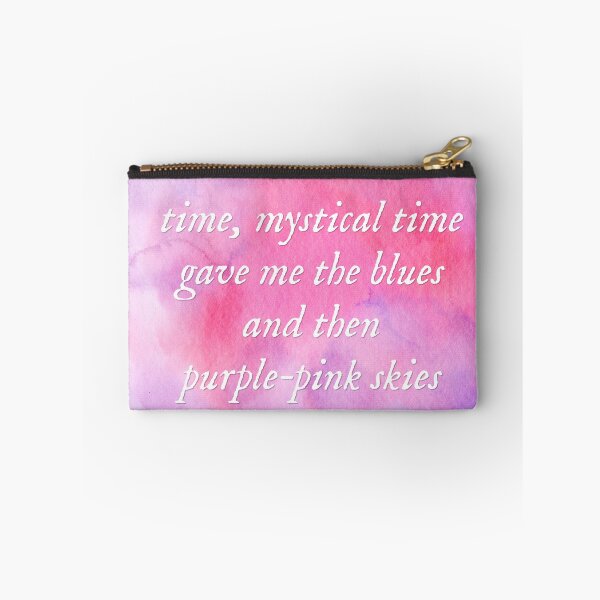 Item preview, invisible string  - water colors, purple pink skies folklore designed and sold by taylorvinyls.