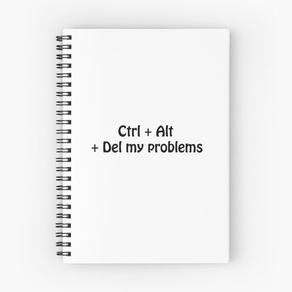 Item preview, Ctrl Alt Del My Problems designed and sold by zarlix.