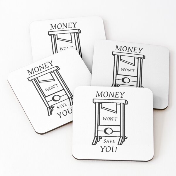 Item preview, Money Won't Save You – Guillotine designed and sold by Tools of the Revolution.