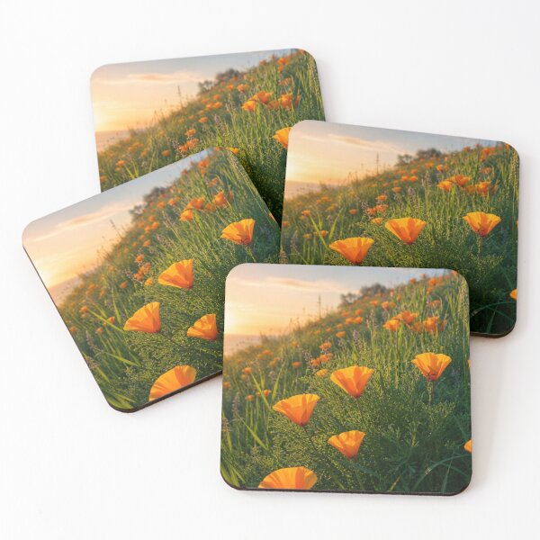 Item preview, Golden Poppies by the Sea designed and sold by Kimberly Palmer.